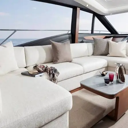 Yacht seating and soft textile surfaces Yacht seating and soft textile surfaces in Sardinia